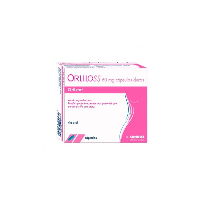Orliloss 60mg, 120 cápsulas.