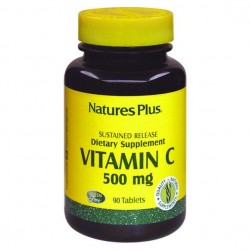 Natures Plus Vitamina C 500 mg, 90 Comp.