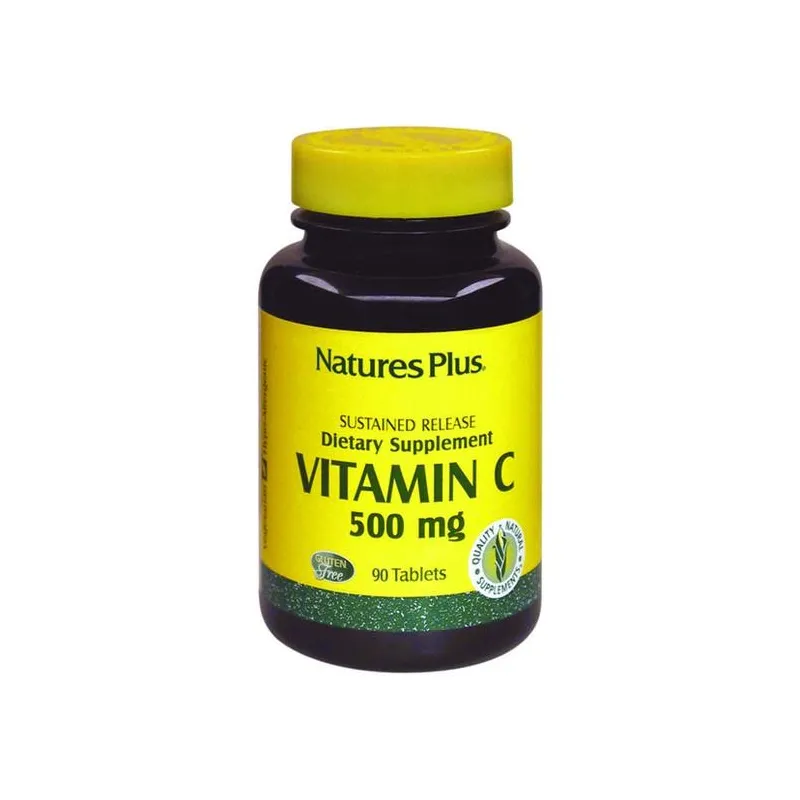 Natures Plus Vitamina C 500 mg, 90 Comp.