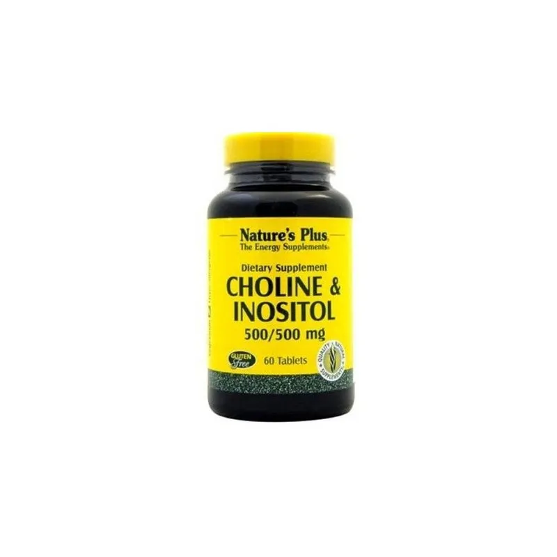 Natures Plus Colina & Inositol, 60 Comp. Natures Plus Colina & Inositol, 60 Comp.