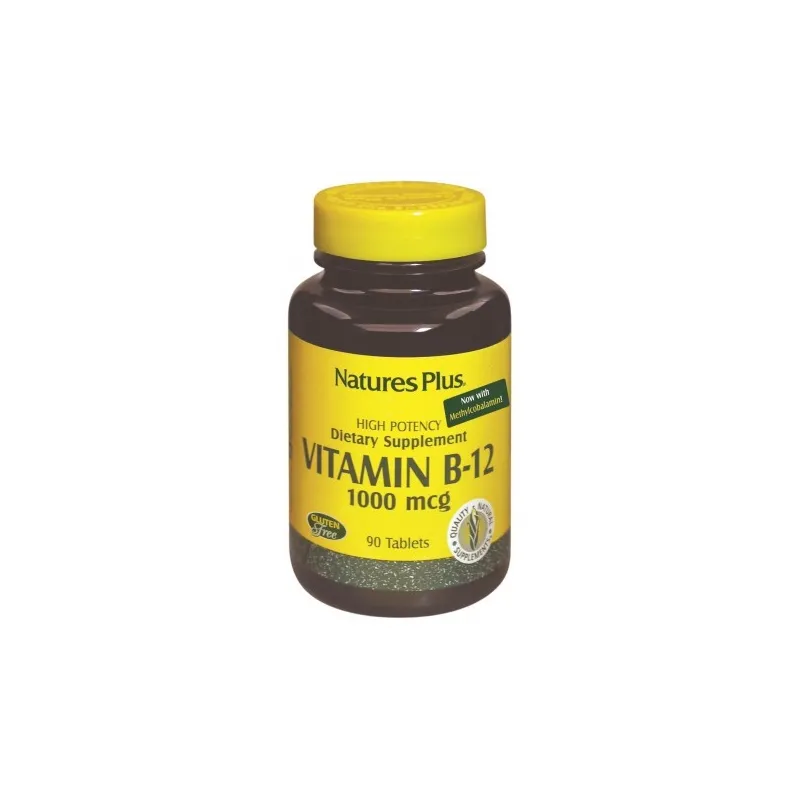 Natures Plus Vitamina B12 1000 mcg, 90 Comp.