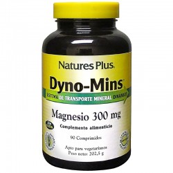 Natures Plus Dyno Mins Magnesio 300 mg, 90 Comp.