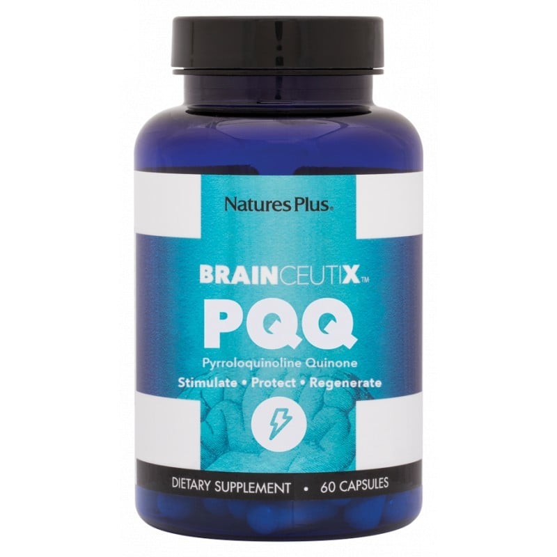 Natures Plus Brainceutix PQQ 20 mg, 60 Caps.