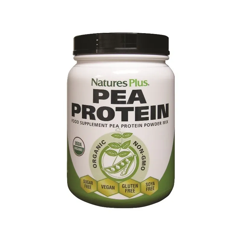 Natures Plus Proteína de Guisante, pea protein, 500g. Natures Plus Proteína de Guisante, pea protein, 500g.