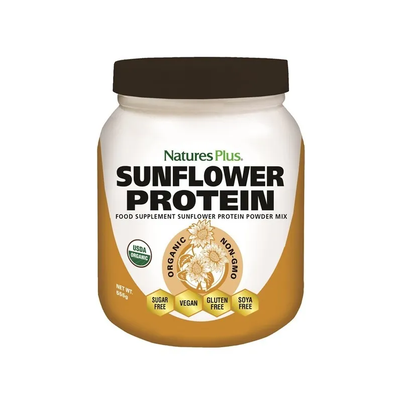 Natures Plus Proteína de girasol, Sunflower protein, 555gr.