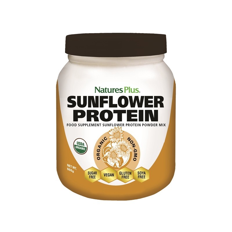 Natures Plus Proteína de girasol, Sunflower protein, 555gr.