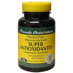 Natures Plus Super Antioxidantes, 60 comprimidos.