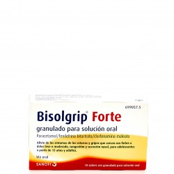 Bisolgrip Forte, 10 sobres granulados.