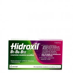 Hidroxil B1 B6 B12, 30Comp.