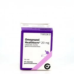 Omeprazol Healthkern 20 mg, 14 Caps.