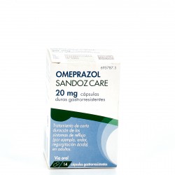 Omeprazol Sandoz Care 20mg 14 cápsulas