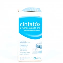 cinfatós 2 mg / ml solución oral, 200ml.