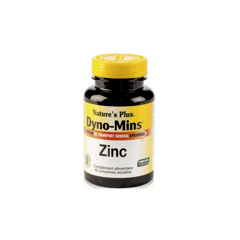 Natures Plus Dyno-MIns Zinc 15 mg, 60 Comp.