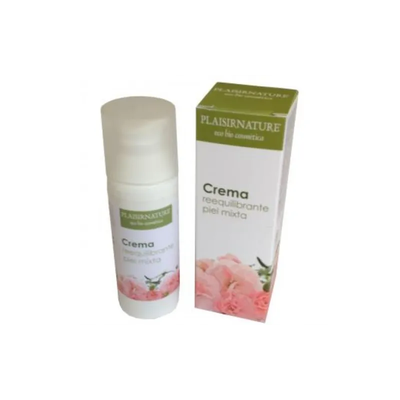 Integralia PlaisirNature Crema Reequilibrante P. Mixta Eco Bio, 50ml.