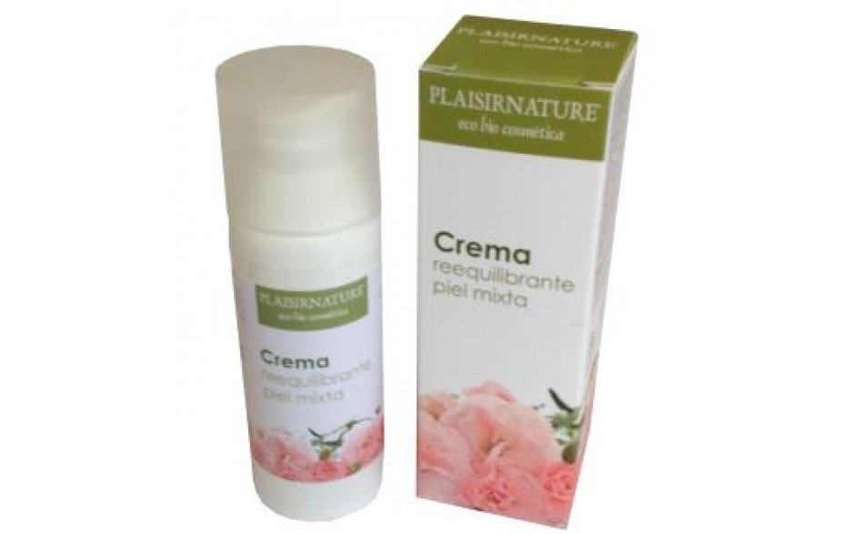 Integralia PlaisirNature Crema Reequilibrante P. Mixta Eco Bio, 50ml.