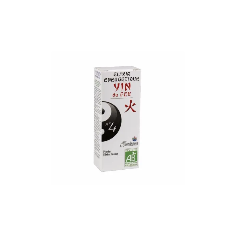 5 Saisons Elixir Nº4 Yin del Fuego, 50ml.