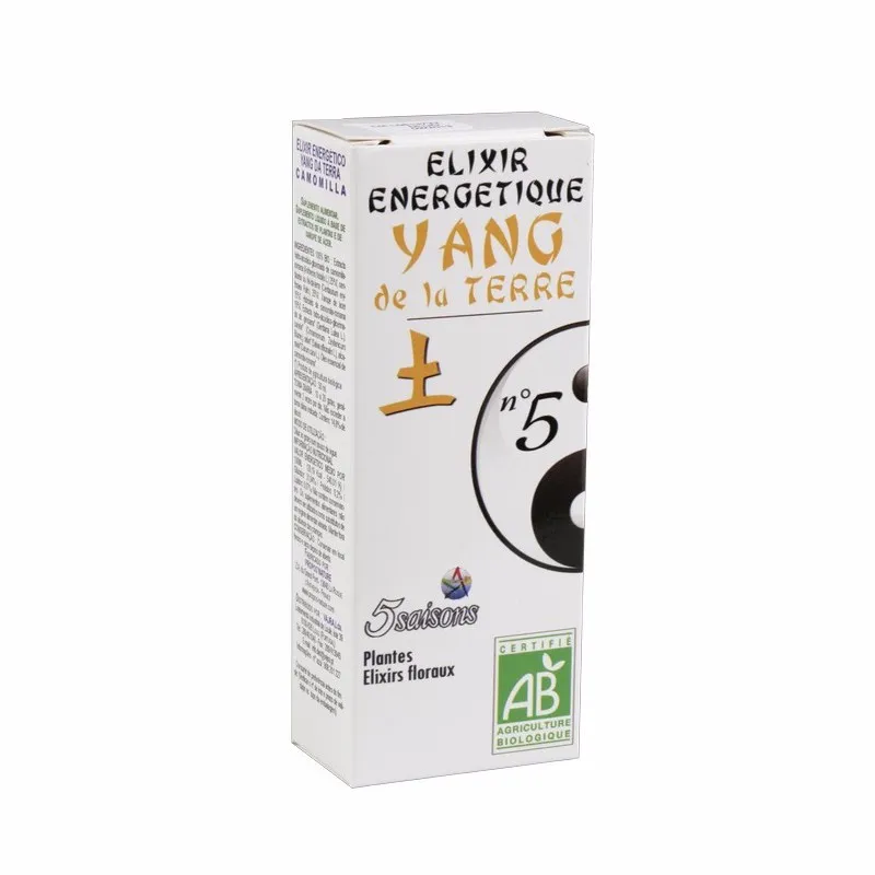 5 Saisons Elixir Nº5 Yang de la Tierra, 50ml.