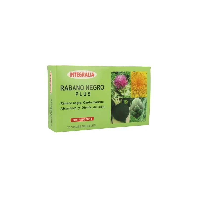 Integralia Rábano Negro Plus, 20 Viales.