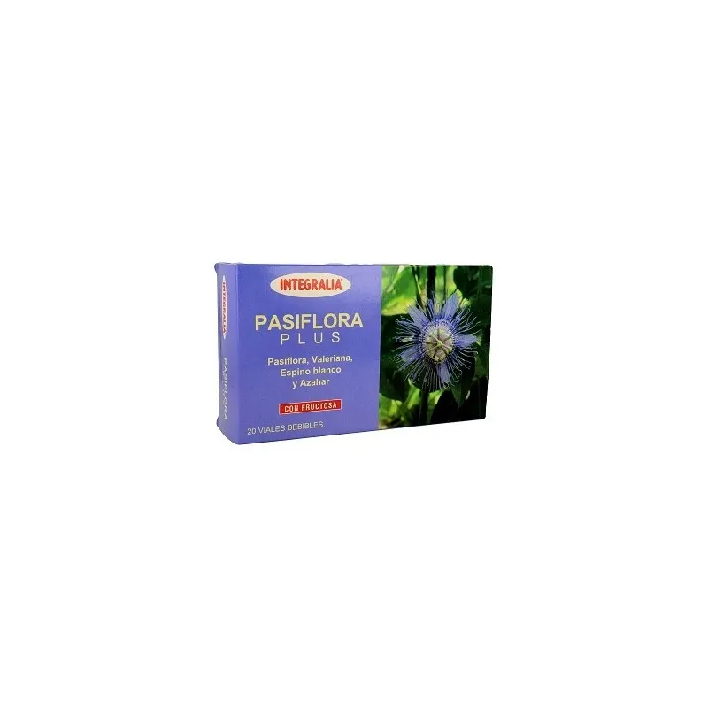 Integralia Pasiflora Plus, 20 Viales. Integralia Pasiflora Plus, 20 Viales.