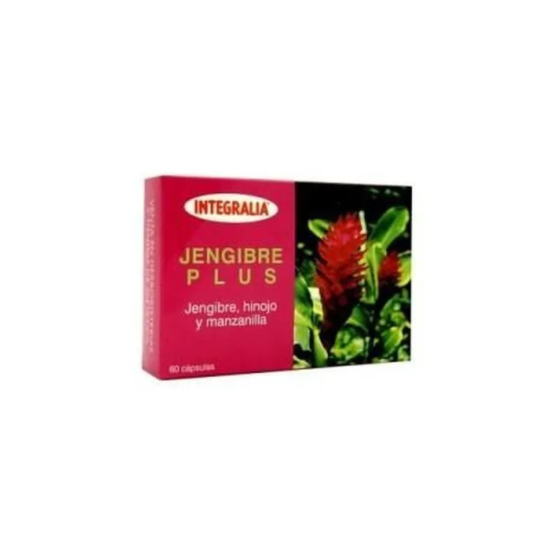 Integralia Jengibre Plus, 60 Cápsulas.
