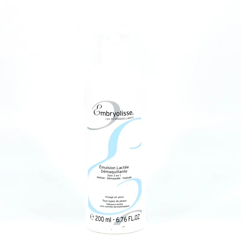 Embryolisse Emulsion Lactée Demaquillante, 200ml.