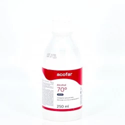 Acofar Alcohol 70º, 250ml.