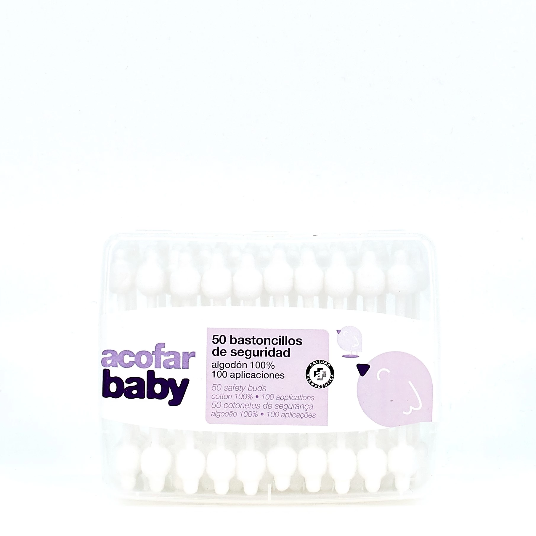 Comprar AcofarBaby Bastoncillos oidos, 50U al mejor precio