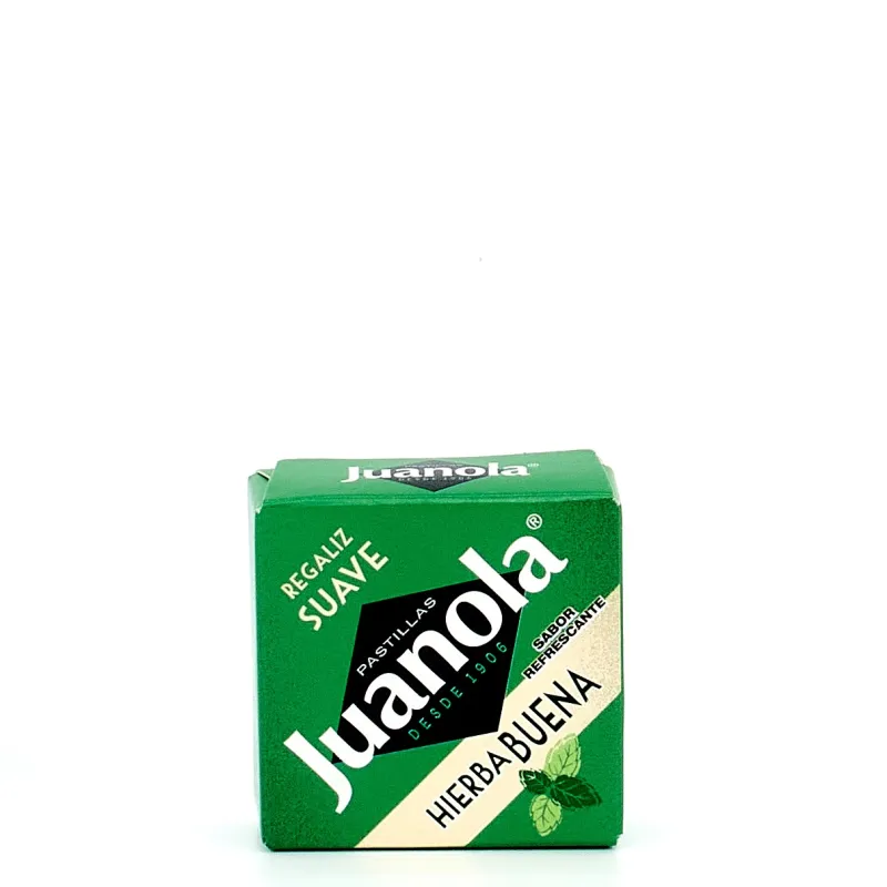 Juanola Pastillas Hierbabuena, 5,4g. Juanola Pastillas Hierbabuena, 5,4g.