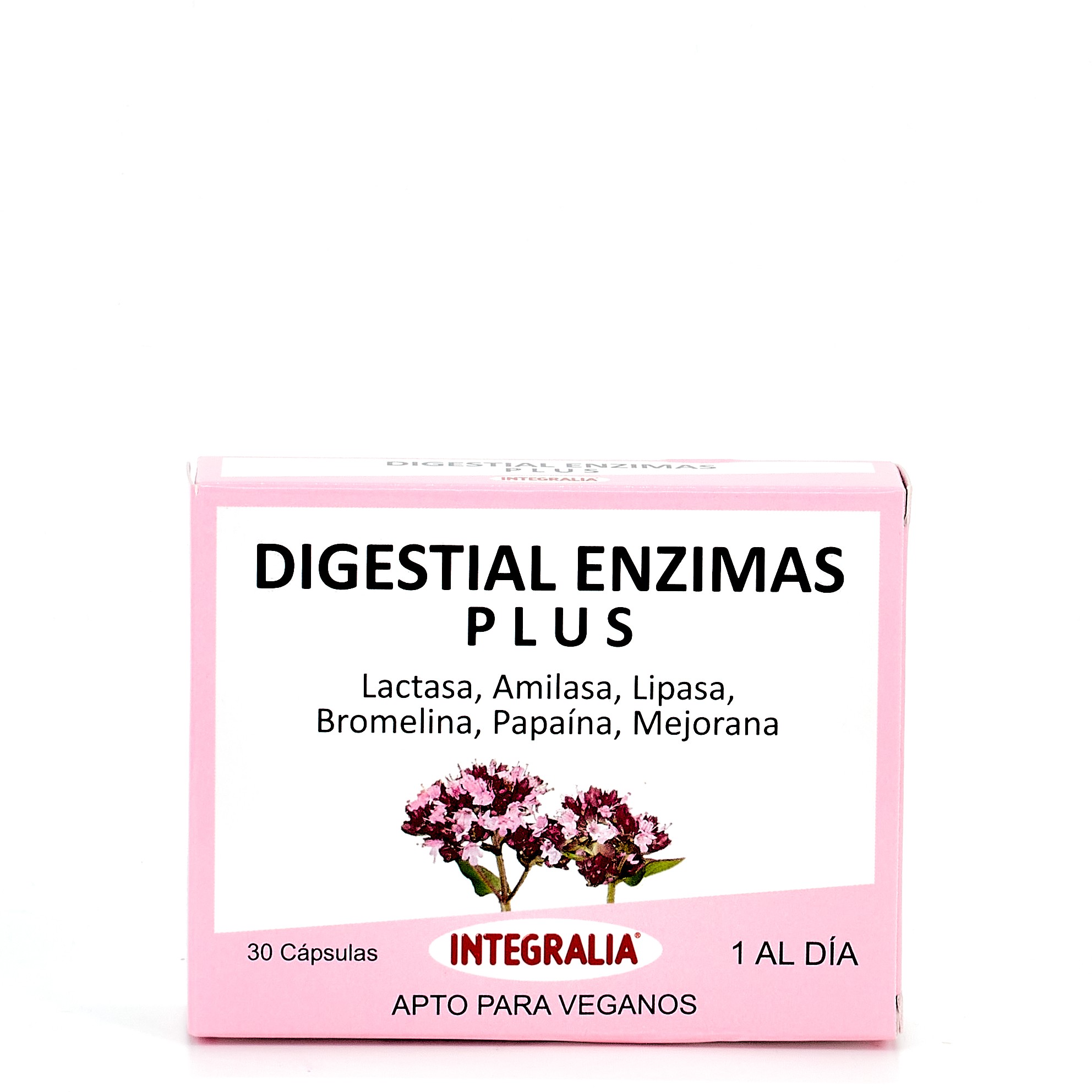 Integralia Digestial Enzimas Plus, 30 Caps.