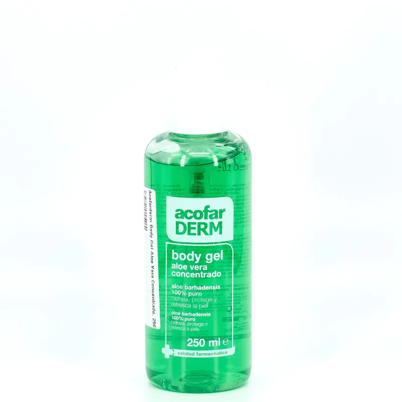 Acofarderm Body Gel Aloe Vera Concentrado, 250ml. Acofarderm Body Gel Aloe Vera Concentrado, 250ml.