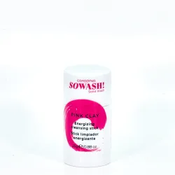 Comodynes Sowash Limpiador Energizante Pink Clay Stick, 25 g