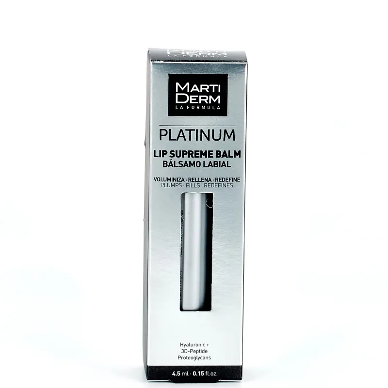 Martiderm Platinum Bálsamo Labios, 4,5ml. Martiderm Platinum Bálsamo Labios, 4,5ml.