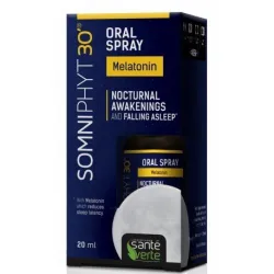 Santé Verte Somniphyt 30 Spray Bucal Melatonina, 20ml.
