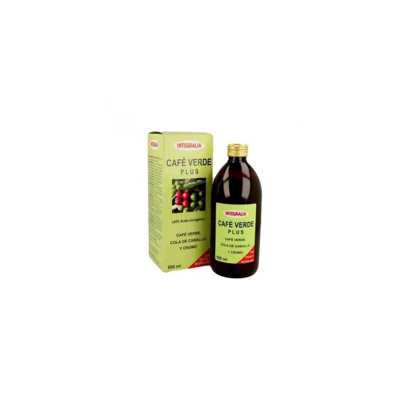 Integralia Café Verde Plus Jarabe, 500ml.
