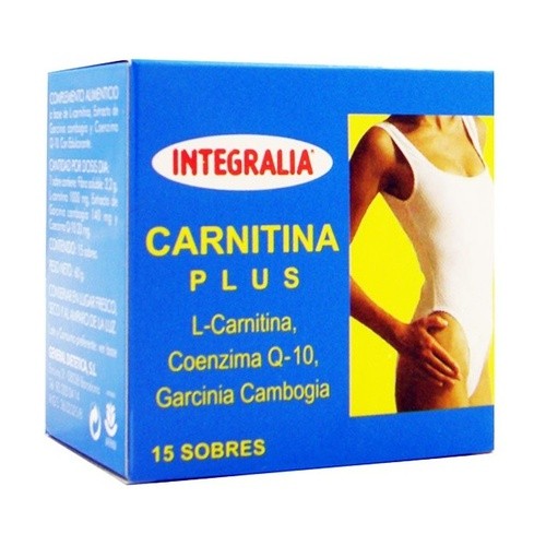 Integralia Carnitina Plus, 15 Sobres.