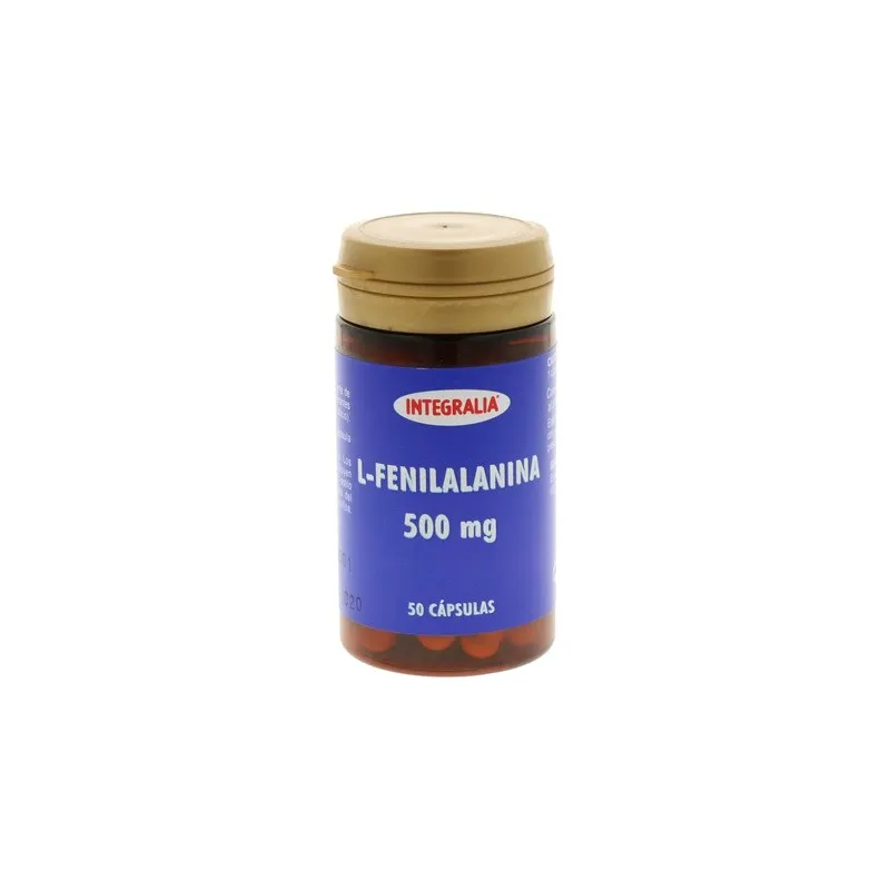 Integralia L-Fenilalanina 500 mg, 50 Cápsulas.