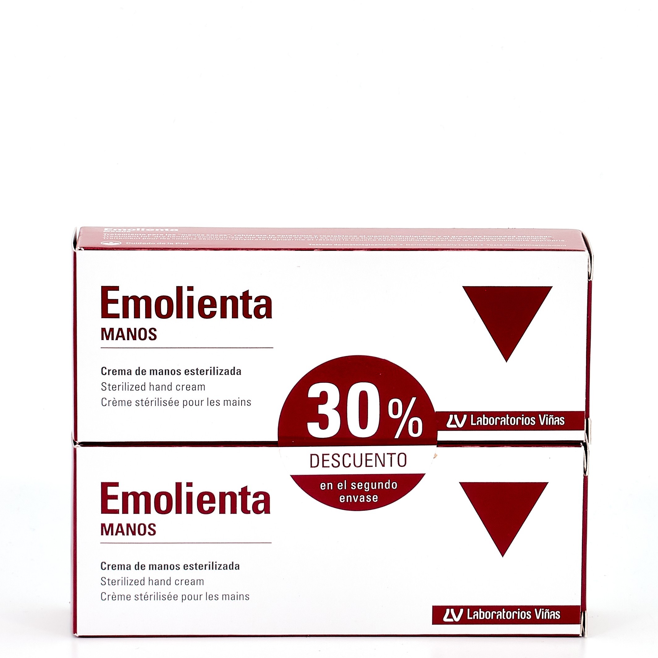 Emolienta Crema de Manos duplo, 2x50ml.