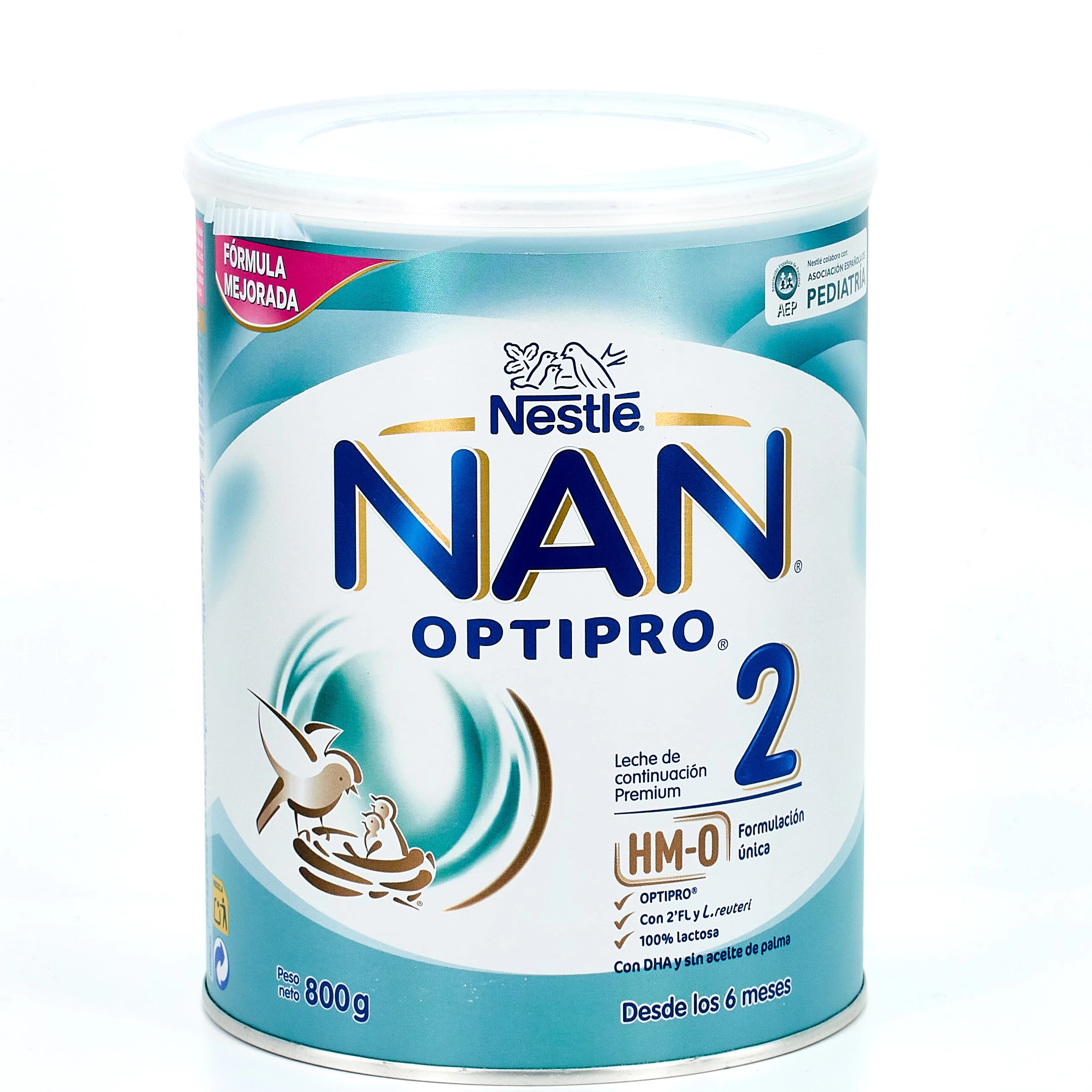 NAN® Optipro® 2 líquida, Leche de continuación