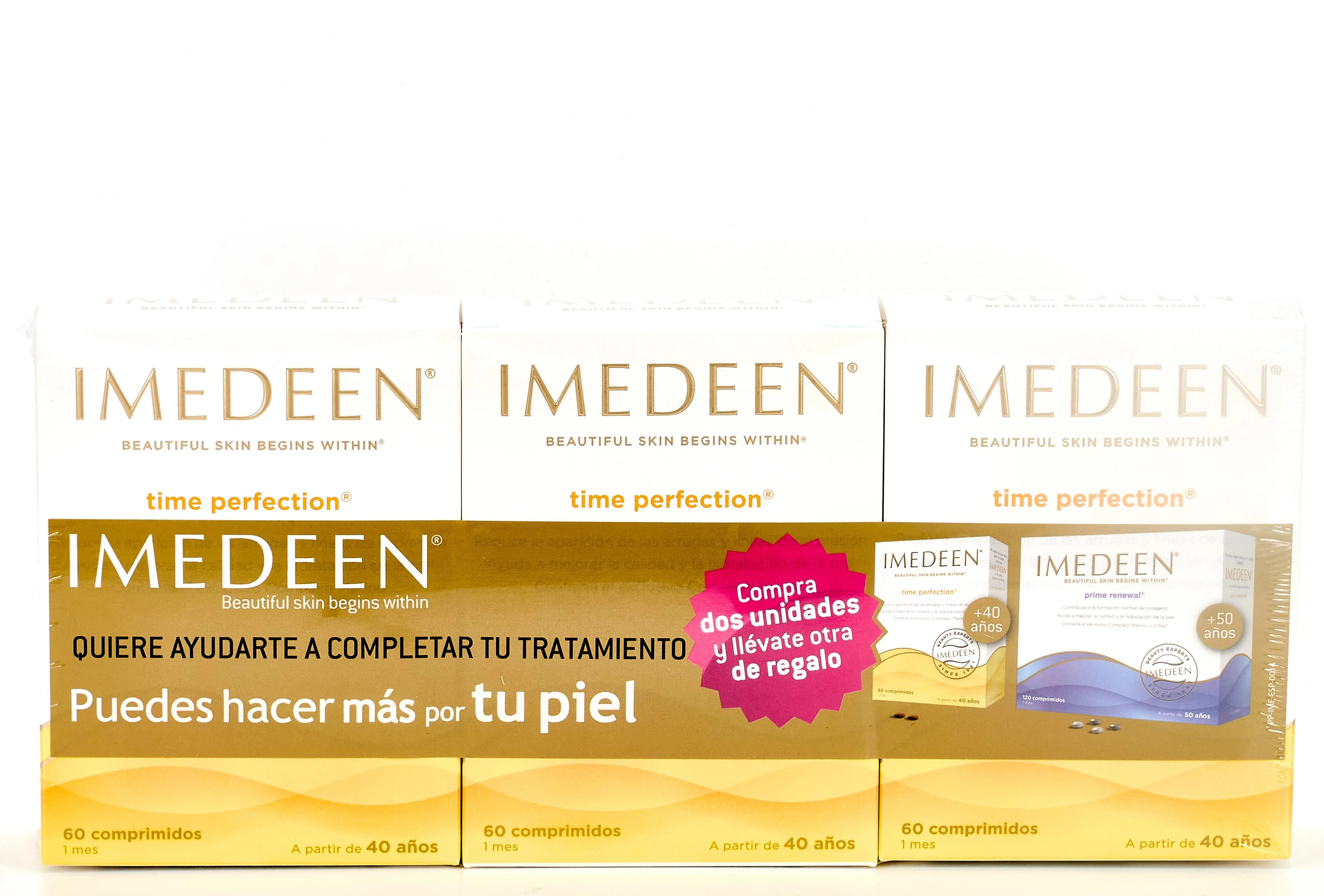 Oferta 3x2 Imedeen Time Perfection. 3x60 comprimidos