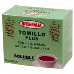 Integralia Tomillo Plus Soluble, 20 Sobres.
