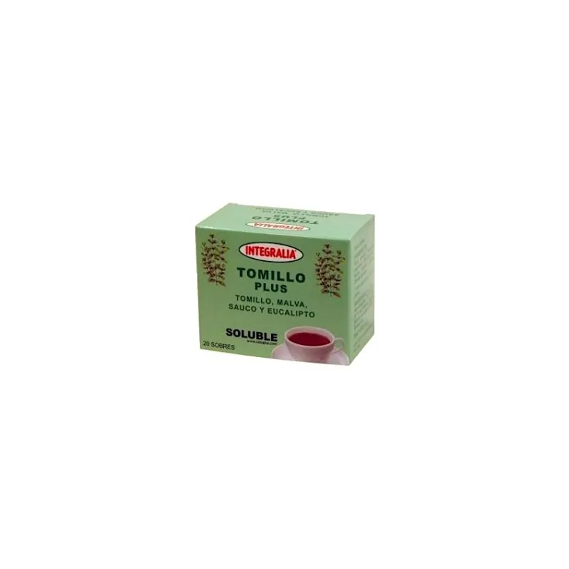 Integralia Tomillo Plus Soluble, 20 Sobres.