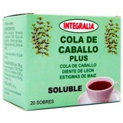 Integralia Cola de Caballo Plus Soluble, 20 Sobres.