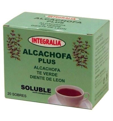 Integralia Alcachofa Plus Soluble, 20 Sobres.
