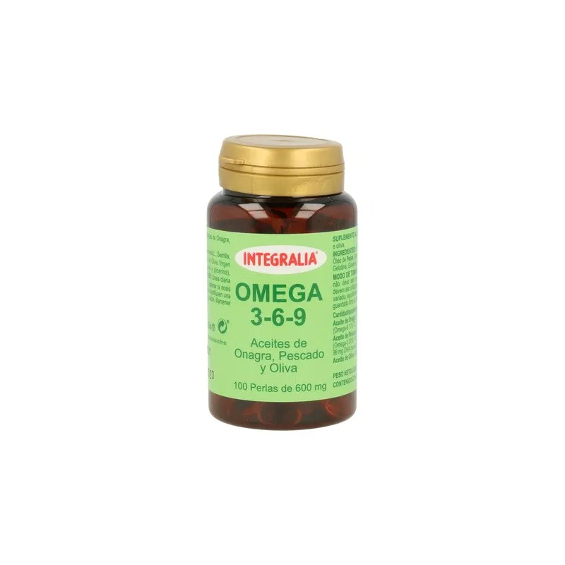 Integralia Omega 3-6-9, 100 Perlas.