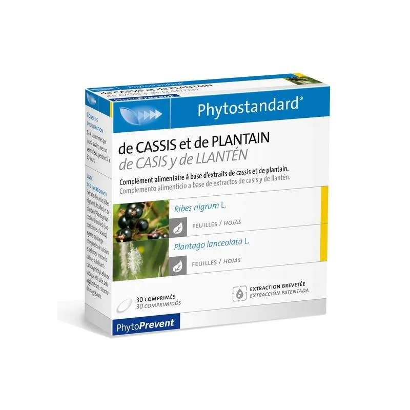 Pileje Casis- Llantén, 30 comprimidos Pileje Casis- Llantén, 30 comprimidos