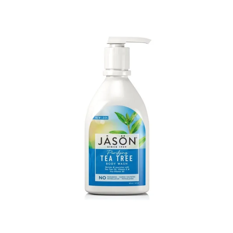 Jason Gel de Ducha de Árbol del Té, 887 ml. Jason Gel de Ducha de Árbol del Té, 887 ml.