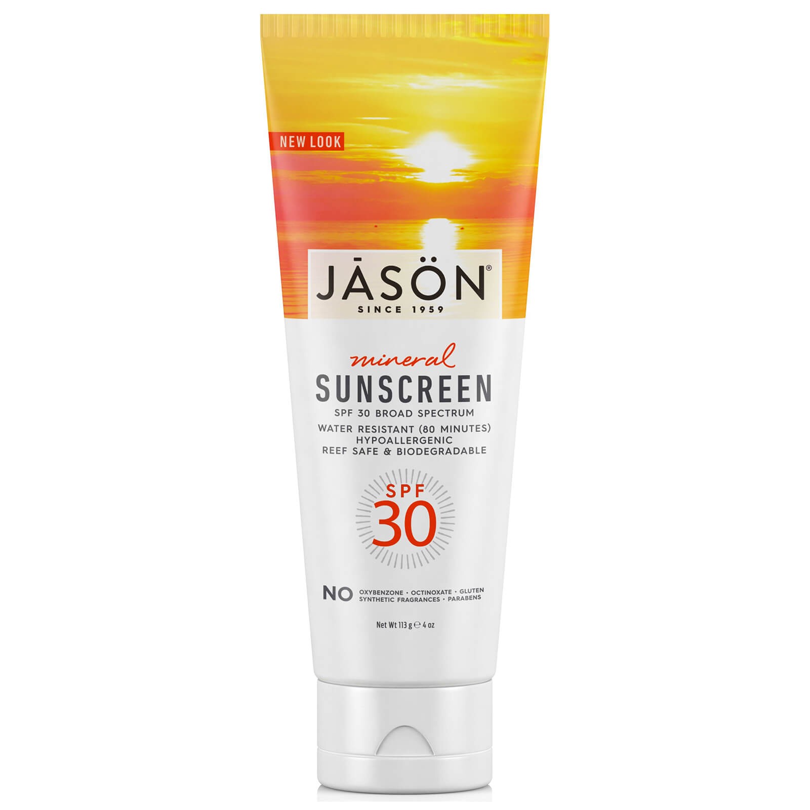 Jason Protector Solar Mineral SPF 30, 113 g.