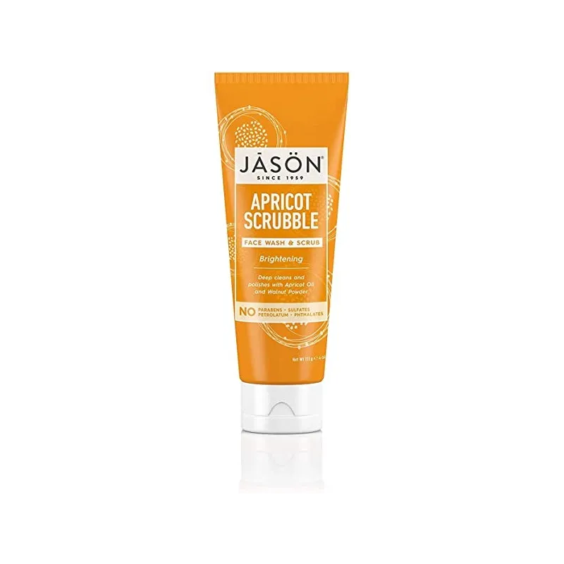 Jason Limpiador Exfoliante Facial Albaricoque, 113 g Jason Limpiador Exfoliante Facial Albaricoque, 113 g