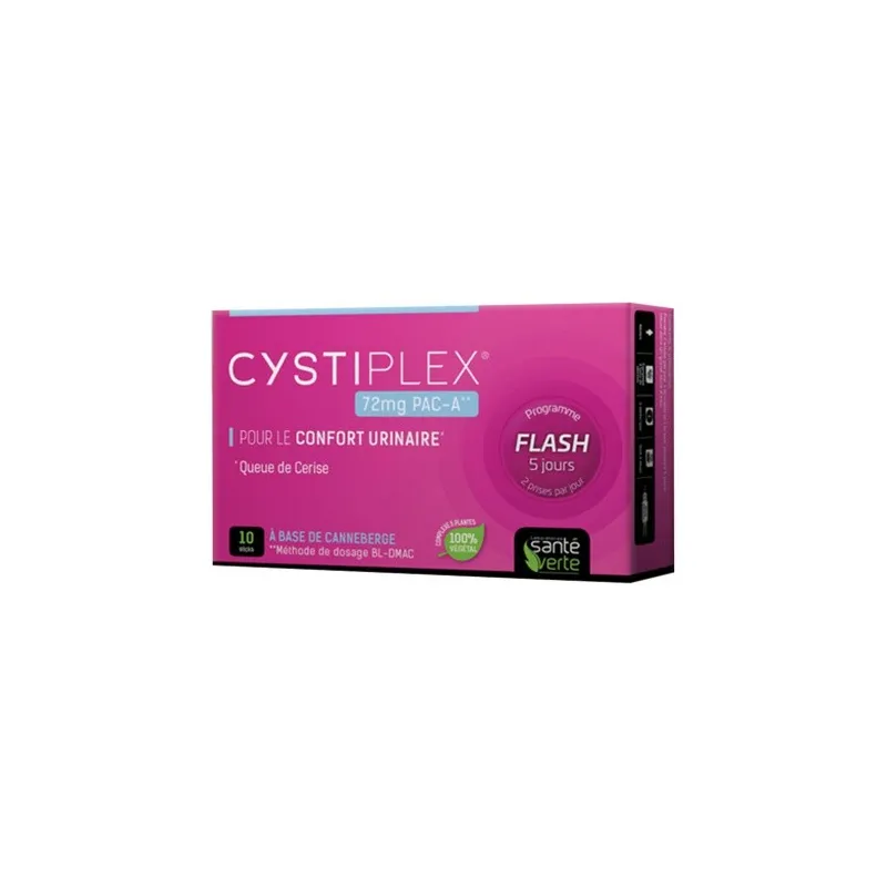Sante Verte Cystiplex, 10 Sticks.