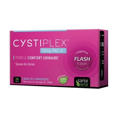 Sante Verte Cystiplex, 10 Sticks.